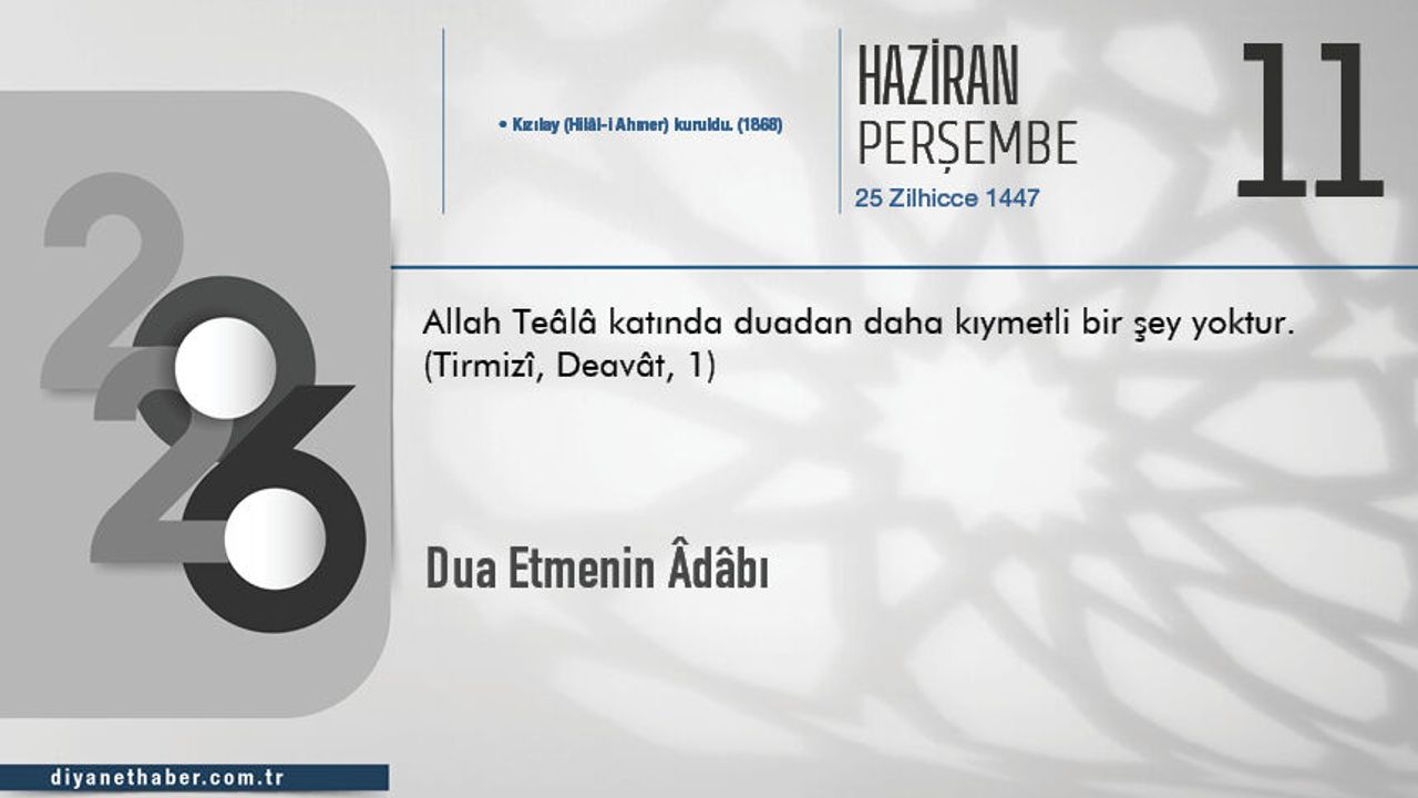 Dua Etmenin Âdâbı