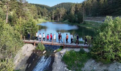 Erzincan’da gençler yayla kampında buluştu