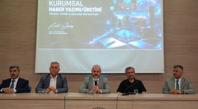 Gaziantep’te dijitalleşmenin önemi anlatıldı