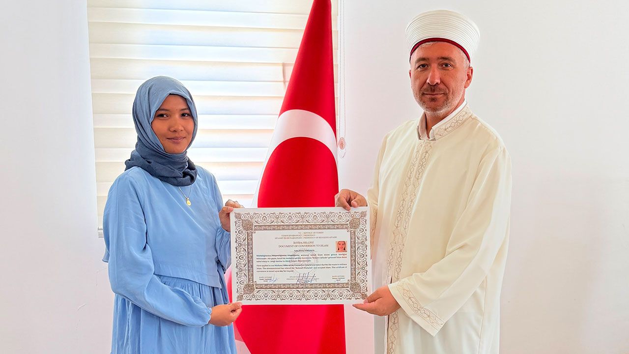 Japon Yamasita, Mardin'de Müslüman oldu