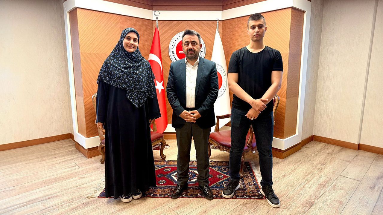 Kayseri'de dereceye girenler ödüllendirildi