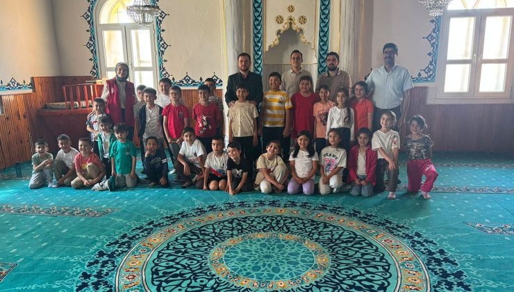 Kıbrıscık’ta çocuklar cami şenliğinde buluştu