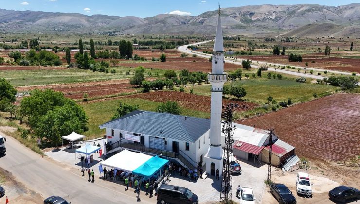 Kölükkuyu Camii törenle açıldı
