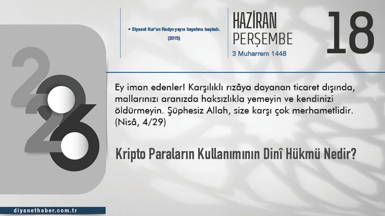 Kripto Paraların Kullanımının Dinî Hükmü Nedir?