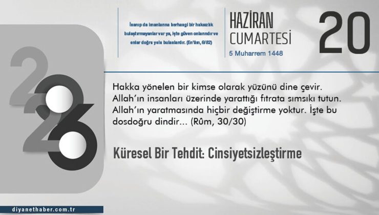 Küresel Bir Tehdit: Cinsiyetsizleştirme