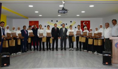 Ortaokulda hatim merasimi gerçekleştirildi