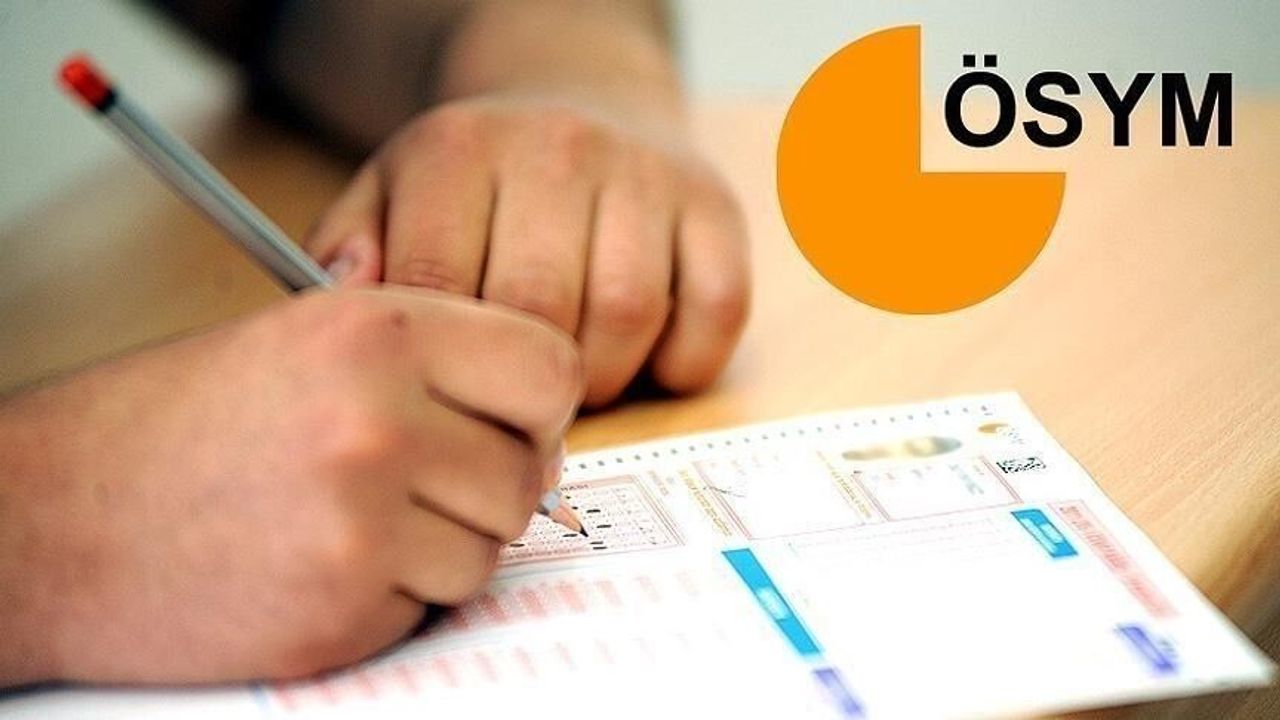 ÖSYM Sınav takvimi güncellendi