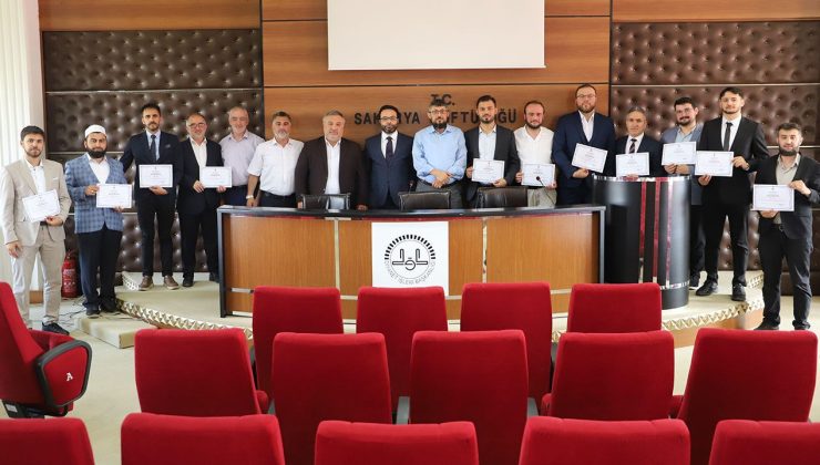 Sakarya’da “Hizmet İçi Talim ve Tashih-i Huruf Kursu” tamamlandı