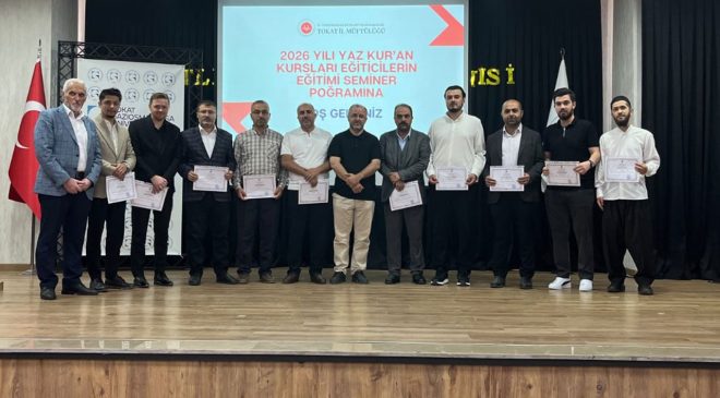 Tokat’ta din görevlilerine pedagojik eğitim