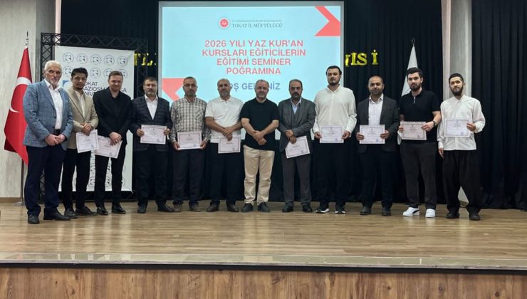 Tokat’ta din görevlilerine pedagojik eğitim
