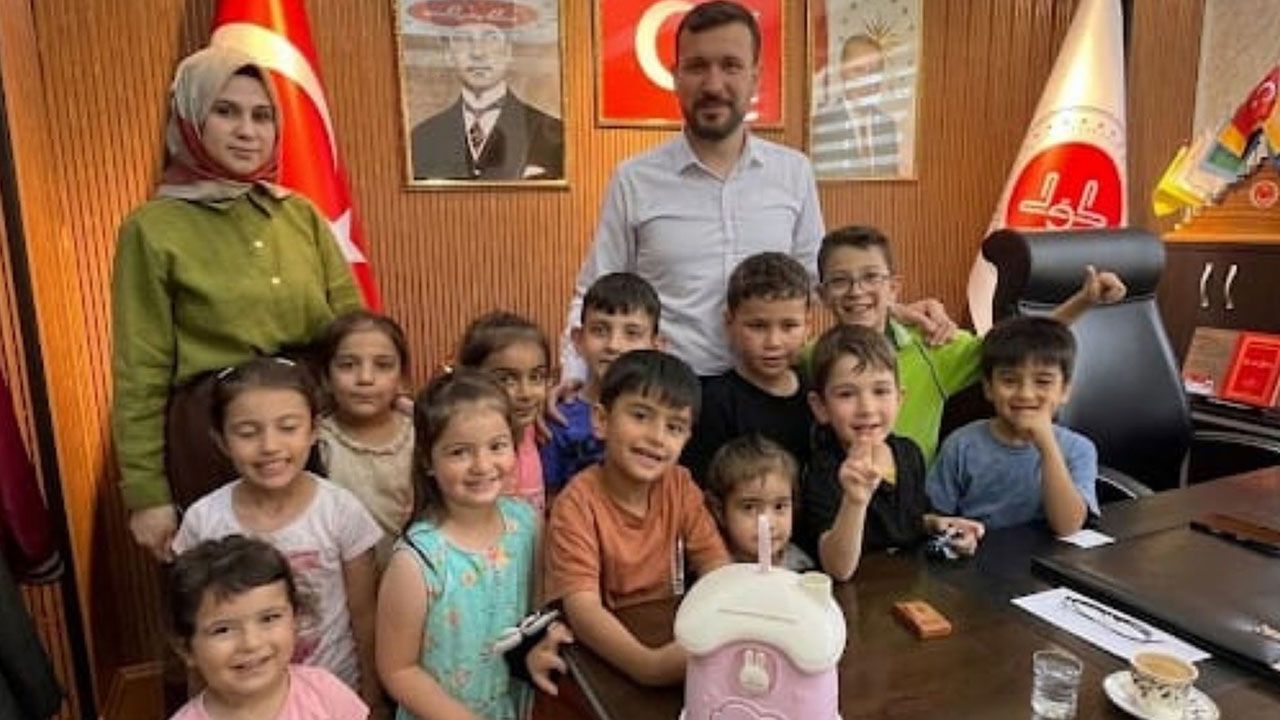 Yazıhan'da minikler, Filistinli kardeşlerini unutmadı