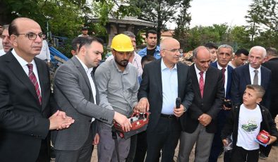 Yeşilyurt Cafana Camii’nin temeli atıldı