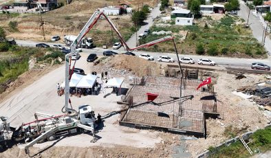 Yeşilyurt Mescid-i Aksa Camii’nin temeli atıldı
