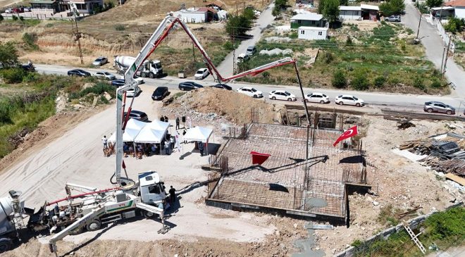 Yeşilyurt Mescid-i Aksa Camii’nin temeli atıldı