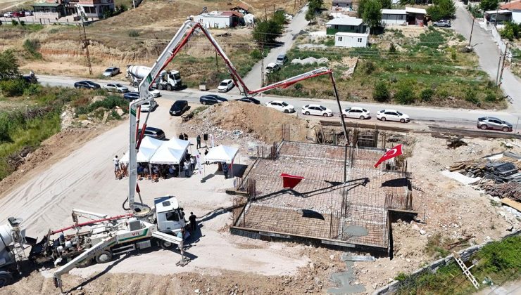 Yeşilyurt Mescid-i Aksa Camii’nin temeli atıldı