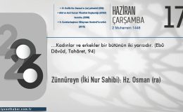 Zünnûreyn (iki nur sahibi): Hz. Osman (ra)