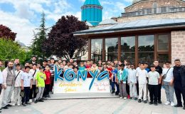 Çankırılı hafızlar Konya’yı gezdi