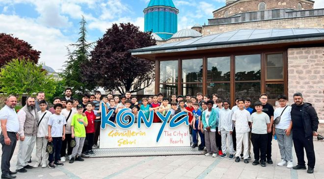 Çankırılı hafızlar Konya’yı gezdi