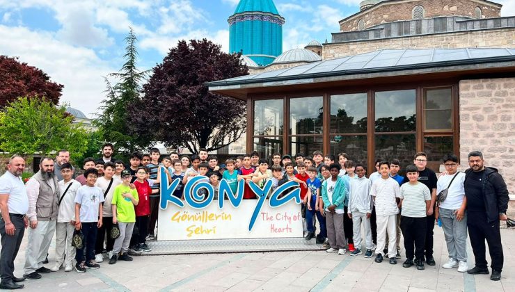 Çankırılı hafızlar Konya’yı gezdi