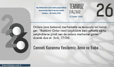 Cenneti Kazanma Vesilemiz: Anne ve Baba