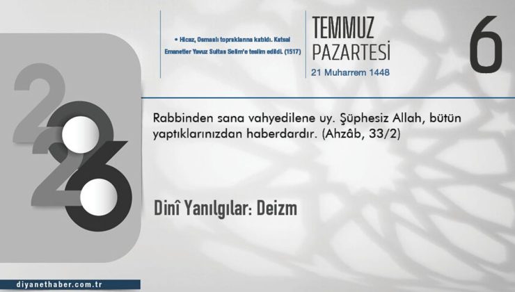 Dinî Yanılgılar: Deizm
