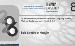 Enfal Suresinden Mesajlar