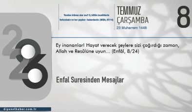 Enfal Suresinden Mesajlar