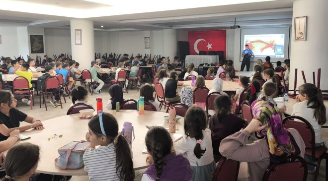 Eskişehir’de öğrencilerine afet farkındalık eğitimi verildi