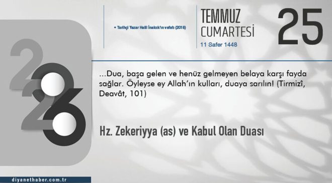 Hz. Zekeriyya (as) ve Kabul Olan Duası