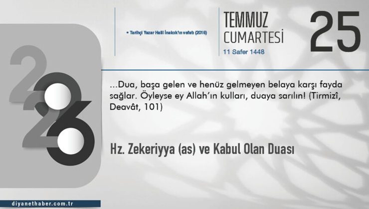 Hz. Zekeriyya (as) ve Kabul Olan Duası