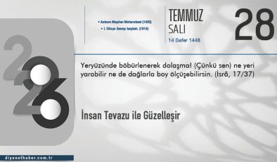 İnsan Tevazu ile Güzelleşir