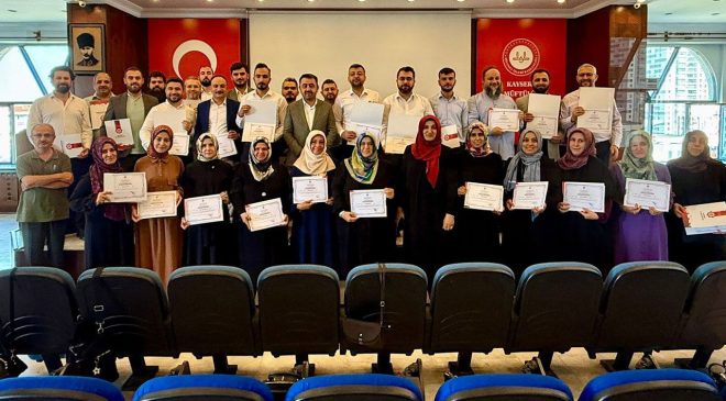 Kayseri’de Tahsih-i Huruf Kursu tamamlandı