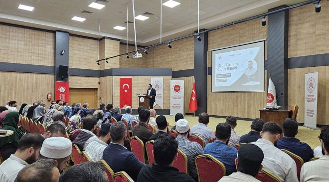 Mahallin din görevlileri Kudüs için bir araya geldi