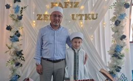 Örgün eğitimle birlikte 7 Ayda hafız oldu