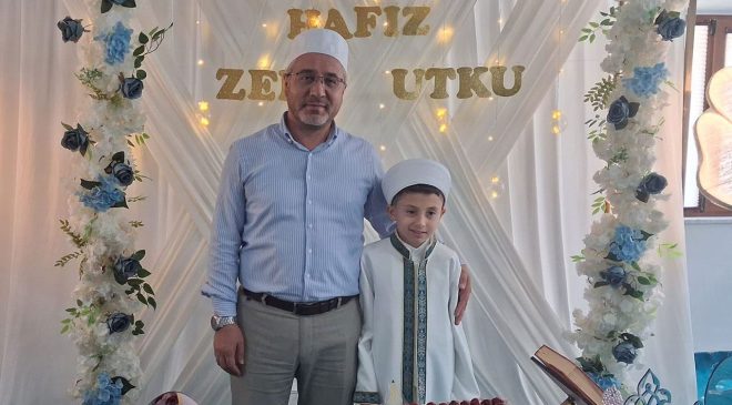 Örgün eğitimle birlikte 7 Ayda hafız oldu