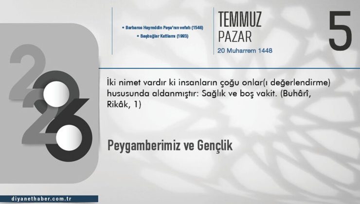 Peygamberimiz ve Gençlik