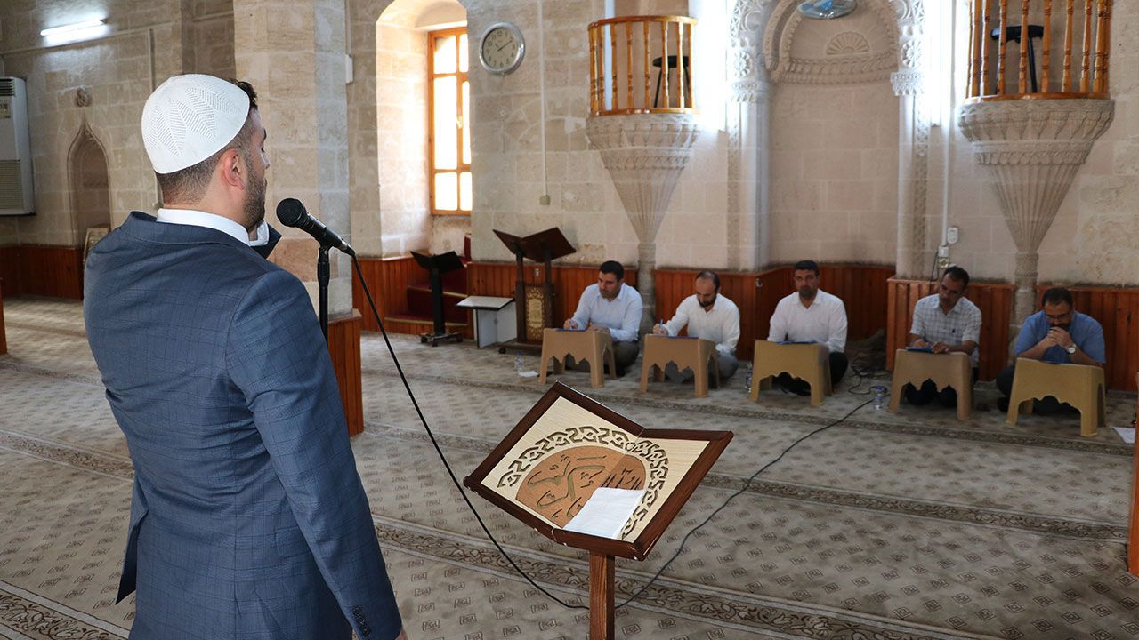 Şanlıurfa'da Ezan ve Hutbe Yarışması düzenlendi