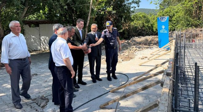 Sındırgı Sinandede Mahallesi Camii temeli atıldı