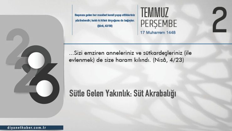 Sütle Gelen Yakınlık: Süt Akrabalığı