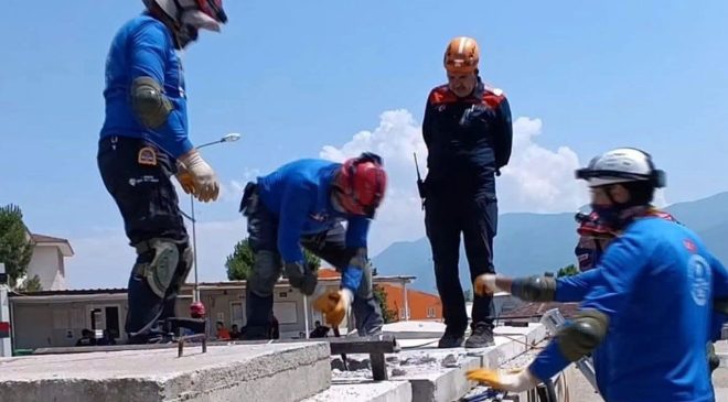 TDV Bursa Arama Kurtarma Ekibi AFAD’a akredite oldu
