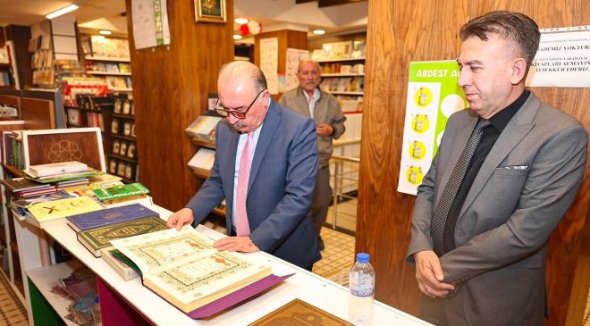 Vali Çalgan’dan TDV Çorum Kitabevine ziyaret
