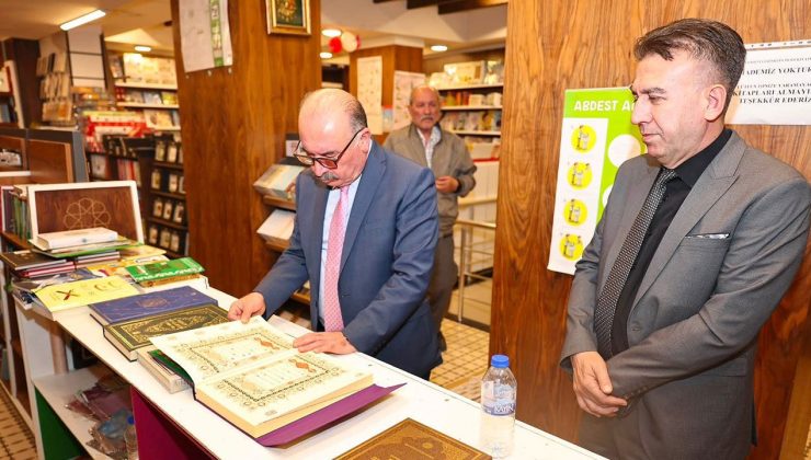 Vali Çalgan’dan TDV Çorum Kitabevine ziyaret