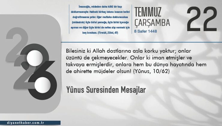 Yûnus Suresinden Mesajlar