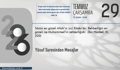 Yûsuf Suresinden Mesajlar