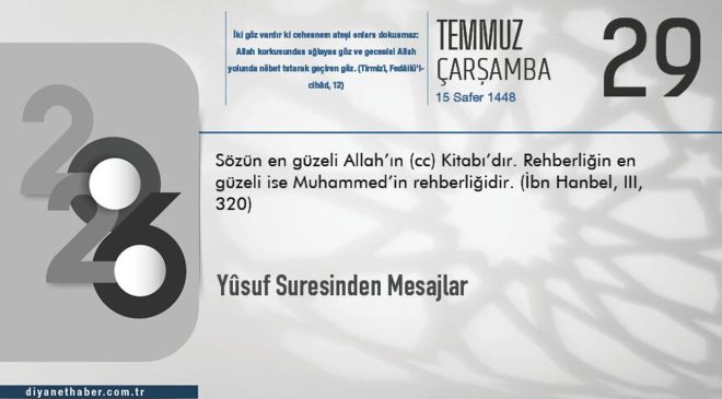 Yûsuf Suresinden Mesajlar