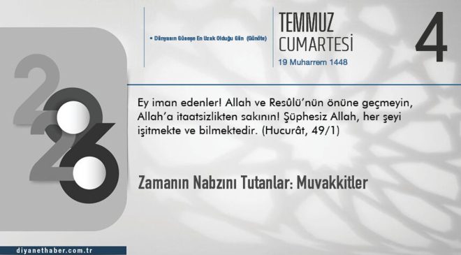 Zamanın Nabzını Tutanlar: Muvakkitler
