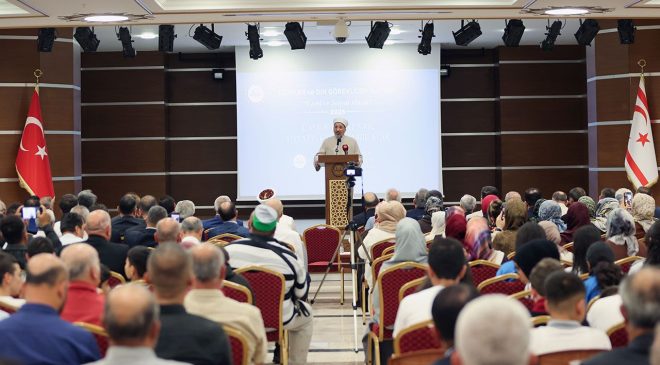 Diyanet İşleri Başkanı Arpaguş, KKTC’de din görevlileriyle buluştu